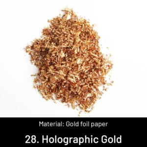 DIY Decorative Crushed Gold Leaves - Image 31 - Sumflying Craft