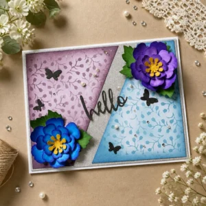 Hello Flowers Card 1