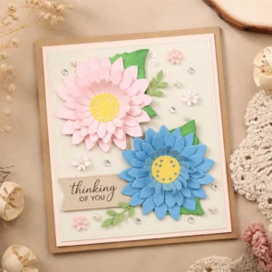 DM04932 Chrysanthemum2 Card 2