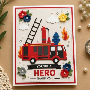 DM05217 Firetruck Card 3