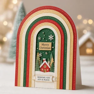 DM05906 Rainbow Arch Card Classic 01 2