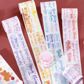 Daily Life Words Washi Tape
