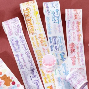 Daily Life Words Washi Tape - Image 1 - Sumflying Craft