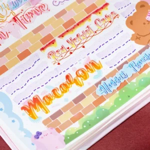 Daily Life Words Washi Tape - Image 7 - Sumflying Craft