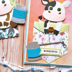 Dairy Farm Friends Carbon Steel Crafting Dies Scrapbooking Die-Cuts - Image 3 - Sumflying Craft