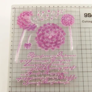 Dandelion with Words Clear Silicone Stamps - Image 6 - Sumflying Craft