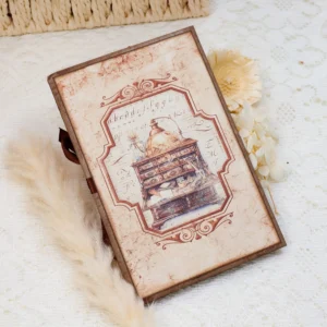 Dark Academia Writer Mini Folio Booklet Handmade Junk Journal Craft Kit - Image 11 - Sumflying Craft