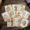 Dark Human Anatomy Junk Journal Paper - Image 1 - Sumflying Craft