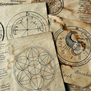 Dark Magic Coffee Dyed Junk Journal Background Paper - Image 3 - Sumflying Craft