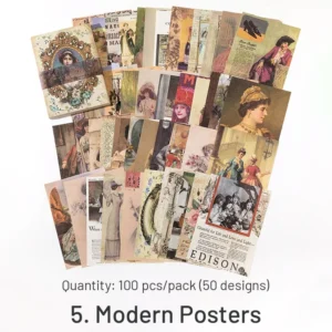 Day and Night Series Collage Journal Paper - Image 11 - Sumflying Craft