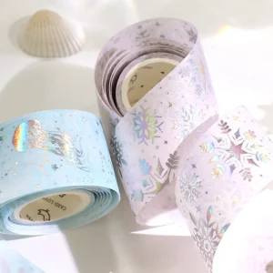 Dazzling Magic Pattern Holographic Washi Tape - Image 6 - Sumflying Craft