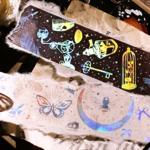 Dazzling Magic Pattern Holographic Washi Tape - Image 7 - Sumflying Craft