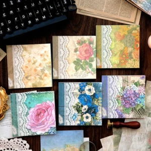 Dedicated to the Rose Series Vintage Scrapbook Paper - Image 3 - Sumflying Craft