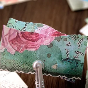 Dedicated to the Rose Series Vintage Scrapbook Paper - Image 6 - Sumflying Craft