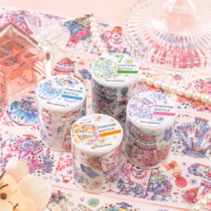 Delicate Perfume Glass Decorative Washi Tape - Image 1 - Sumflying Craft