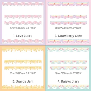 Dessert Border Decorative Tape - Image 4 - Sumflying Craft