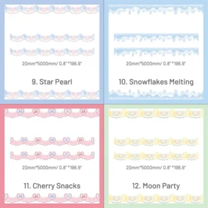 Dessert Border Decorative Tape - Image 6 - Sumflying Craft