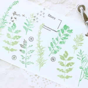 Dessert Rose Tulip Transparent Clear Silicone Stamps - Image 1 - Sumflying Craft