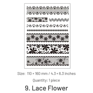 Dessert Rose Tulip Transparent Clear Silicone Stamps - Image 13 - Sumflying Craft