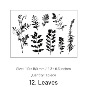 Dessert Rose Tulip Transparent Clear Silicone Stamps - Image 16 - Sumflying Craft