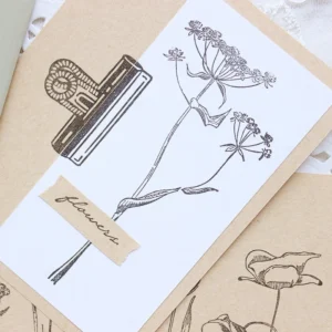 Dessert Rose Tulip Transparent Clear Silicone Stamps - Image 2 - Sumflying Craft