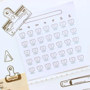 Dessert Rose Tulip Transparent Clear Silicone Stamps - Image 3 - Sumflying Craft