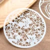 Doodle Drawing Decorative Hollow Round Stencil Set - Image 1 - Sumflying Craft