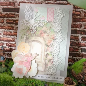 Door and Window Mixed Media Scrapbook Paper - Image 3 - Sumflying Craft