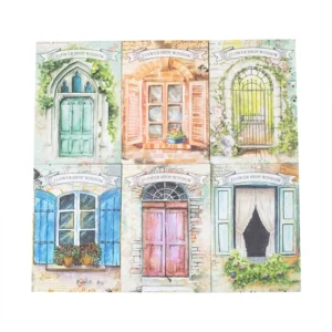 Door and Window Mixed Media Scrapbook Paper - Image 7 - Sumflying Craft