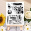 Dots and Chaotic Symbols Clear Silicone Stamp - Image 1 - Sumflying Craft