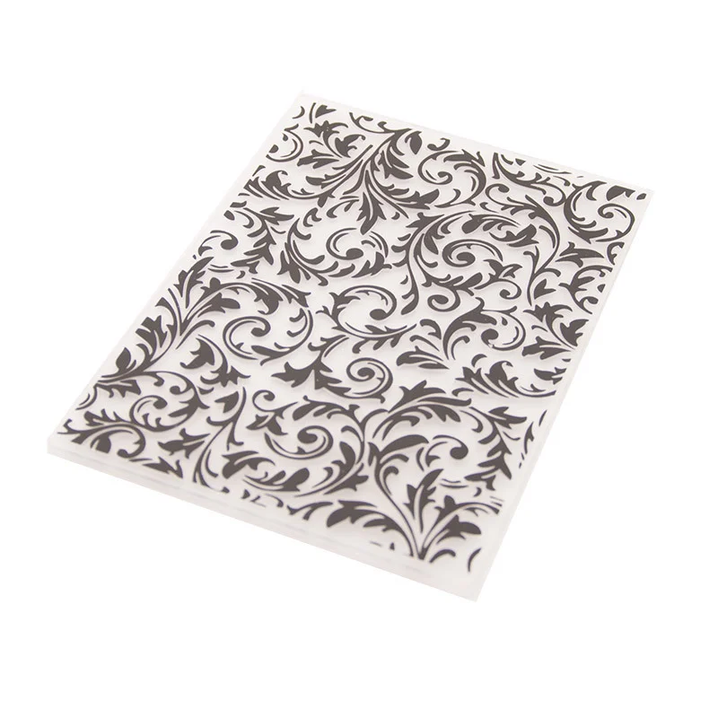 Scroll Vine Damask Embossing Folders 4 Scroll Vine Damask Embossing Folders 4