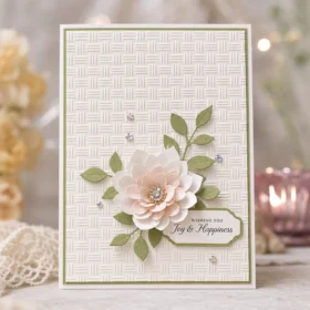 Crosshatch Stripe Embossing Folders
