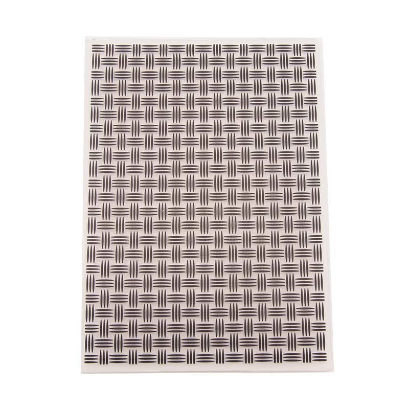 Crosshatch Stripe Embossing Folders 4 Crosshatch Stripe Embossing Folders 4