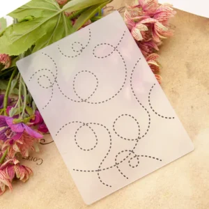 Stitched Swirls Embossing Folders