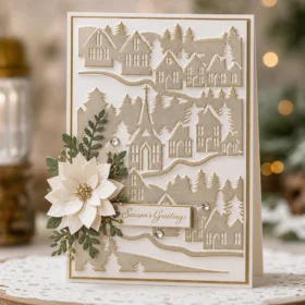Christmas Village Embossing Folders