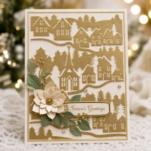 EM066 Village Silhouette Card 02 2