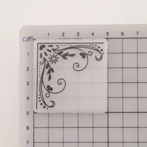 Corner Flower Embossing Folders 1