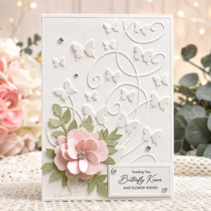 EM130 Butterflies Flying Card 2