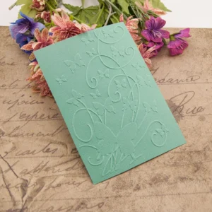 Elegant Butterfly Vine Embossing Folders Elegant Butterfly Vine Embossing Folders 2