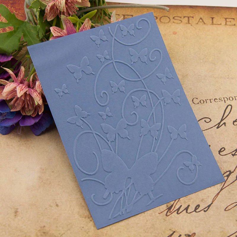 Elegant Butterfly Vine Embossing Folders 3 Elegant Butterfly Vine Embossing Folders 3