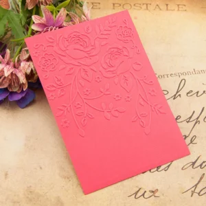 Rose Floral Vine Embossing Folders Daisy Flower Embossing Folders 3
