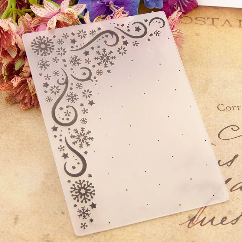 Snowflake Corner Embossing Folders Snowflake Corner Embossing Folders