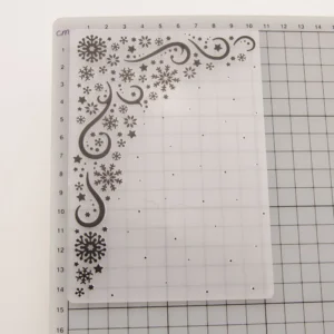 Snowflake Corner Embossing Folders 1