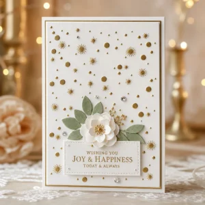 EM167 Stars And Dots Card 1