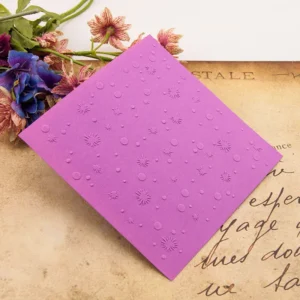 Starburst Confetti Embossing Folders Poinsettia Holiday Embossing Folders 2