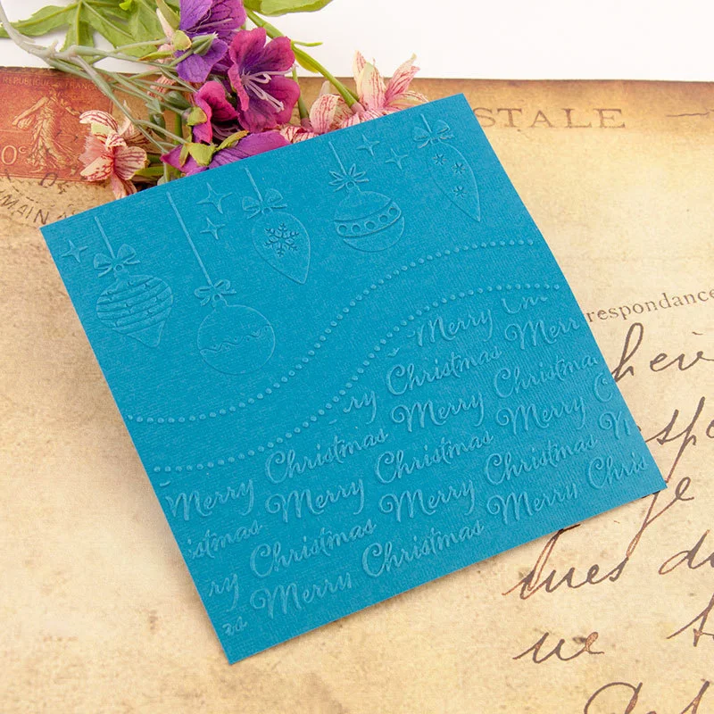 Christmas Ornament Embossing Folders 3 Christmas Ornament Embossing Folders 3