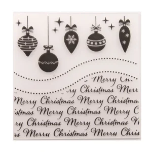 Christmas Ornament Embossing Folders Christmas Ornament Embossing Folders 4