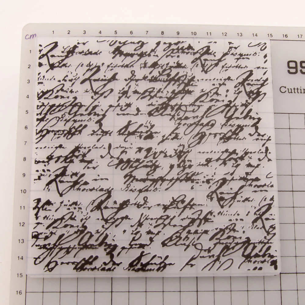 Handwritten Text Embossing Folders 1 Handwritten Text Embossing Folders 1