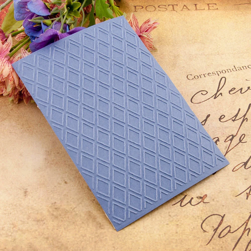 Diamond Lattice Embossing Folders 1 Diamond Lattice Embossing Folders 1