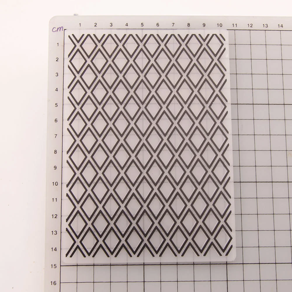 Diamond Lattice Embossing Folders 2 Diamond Lattice Embossing Folders 2